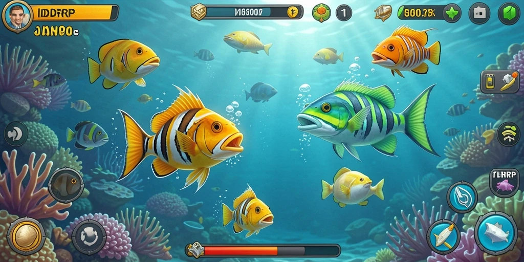 Tampilan gameplay IDRRP yang seru dan penuh warna.