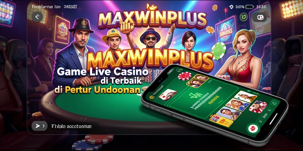 Tampilan gameplay Live Casino yang menarik dan interaktif di MAXWINPLUS.