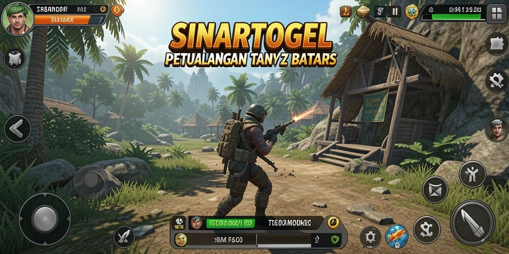 Tangkapan layar gameplay SINARTOGEL menampilkan dunia terbuka yang menakjubkan.