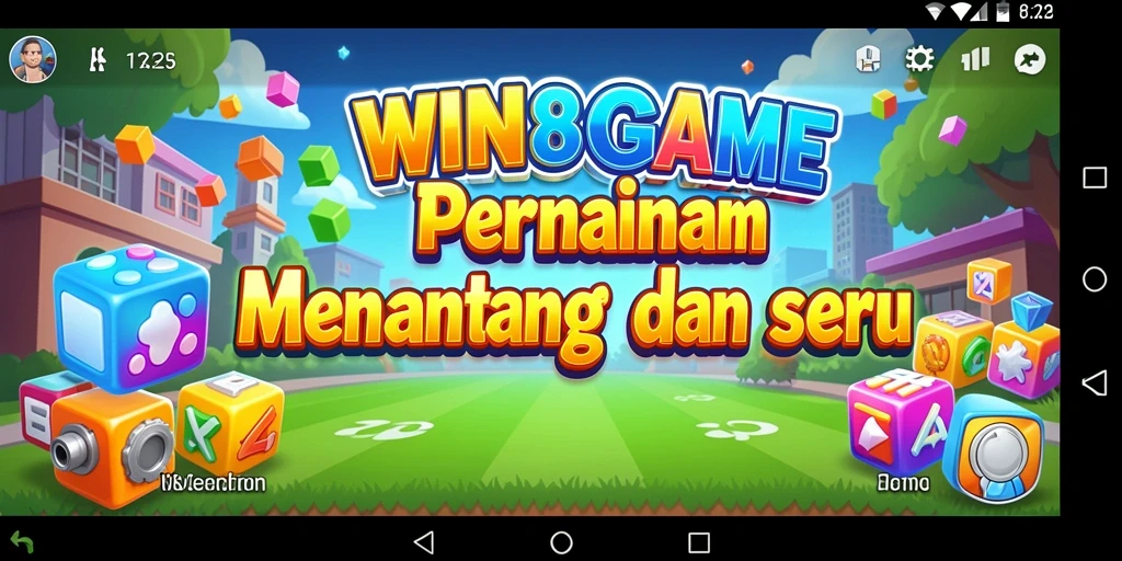 Tampilan menarik dari gameplay Puzzle WIN8GAME yang menantang.